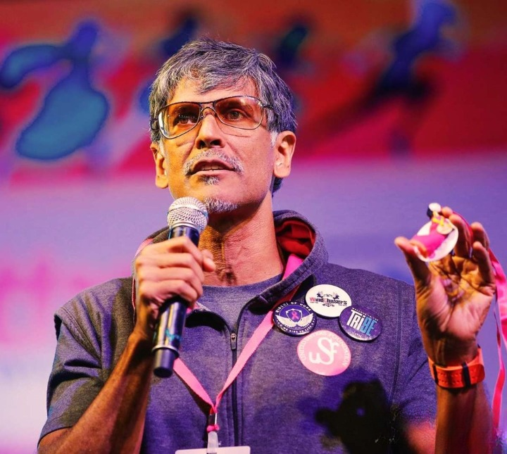 Milind Soman - Creator of Pinkathon
