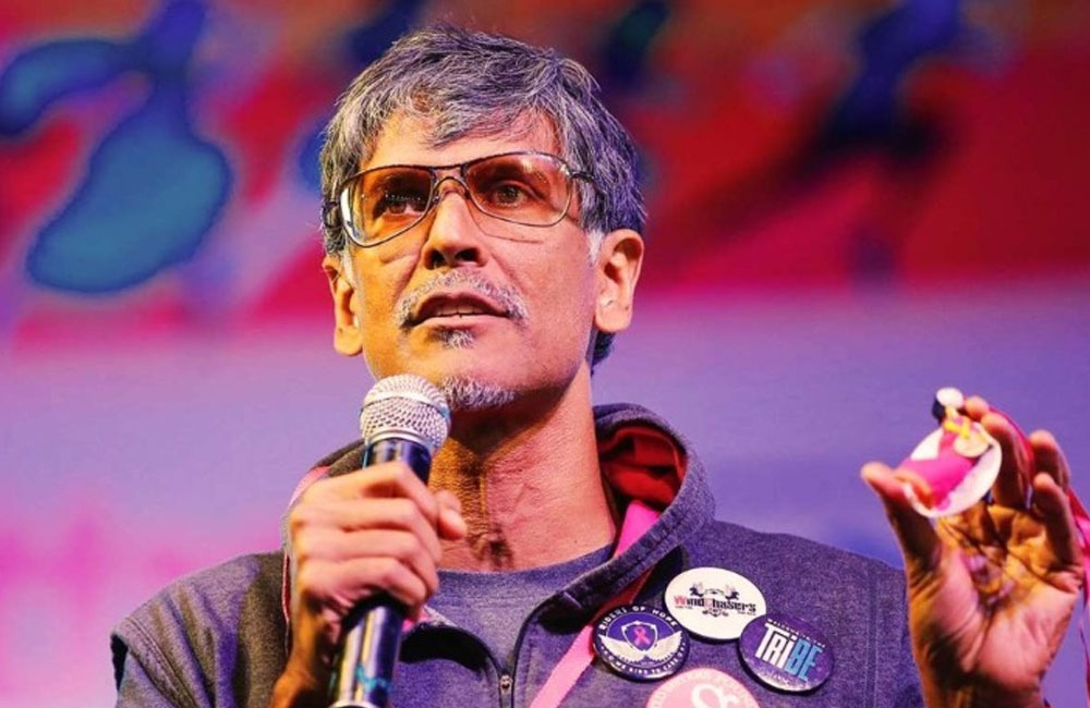 Milind Soman - Creator of Pinkathon